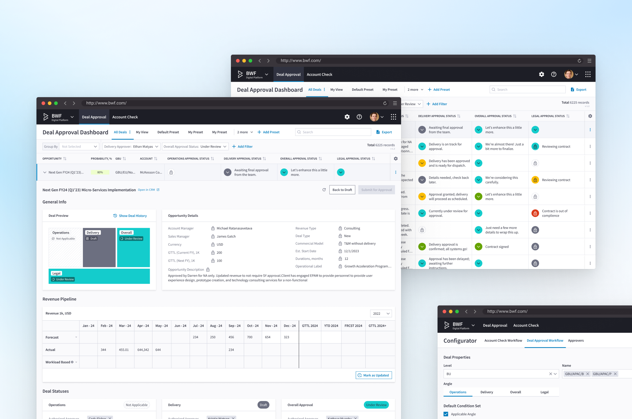 Deal Approval & Account Checking Platform